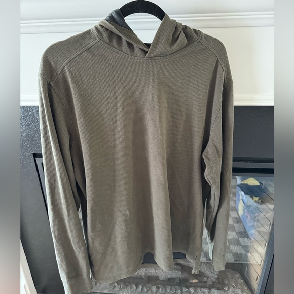 Olive green XL fitted sweatshirt - Picture 1 of 2